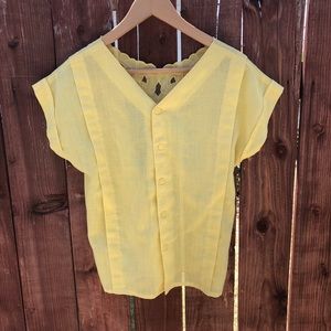 Yellow detailed top 🌵